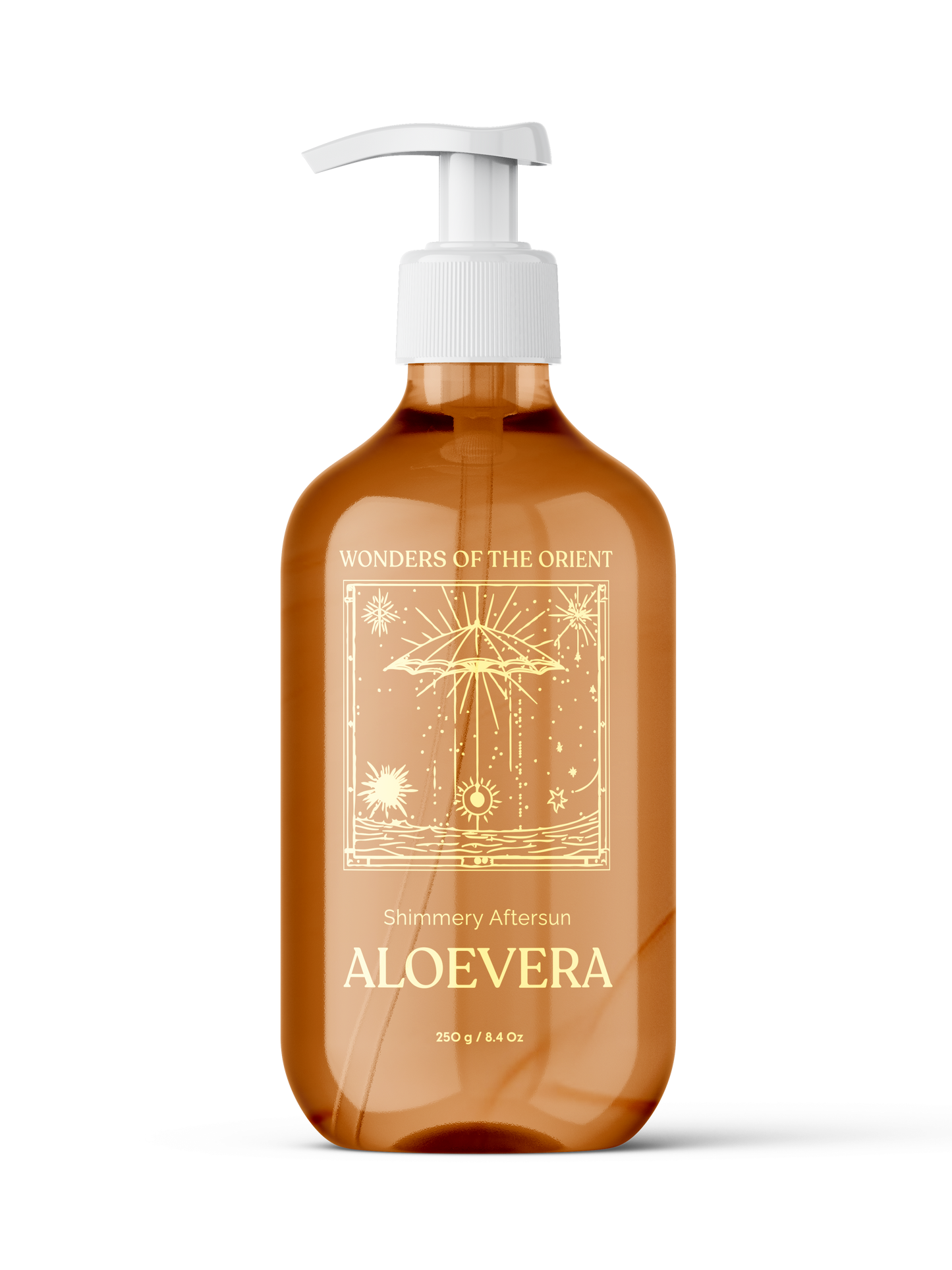 After Sun Shimmery Aloevera Gel